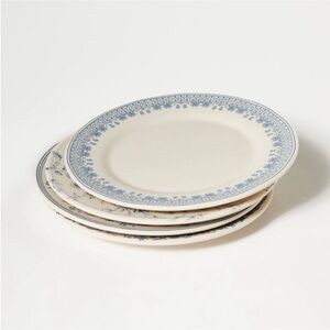 Studio McGee 4pc 10.5" Melamine Mixed Pattern Dinner Plate Set 2024 Release